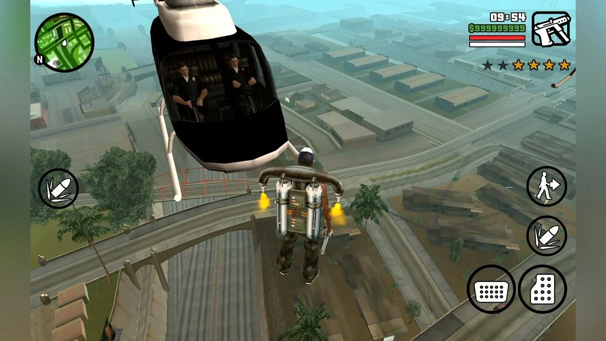 Пилоты в вертолётах / GTA San Andreas (iOS, Android)