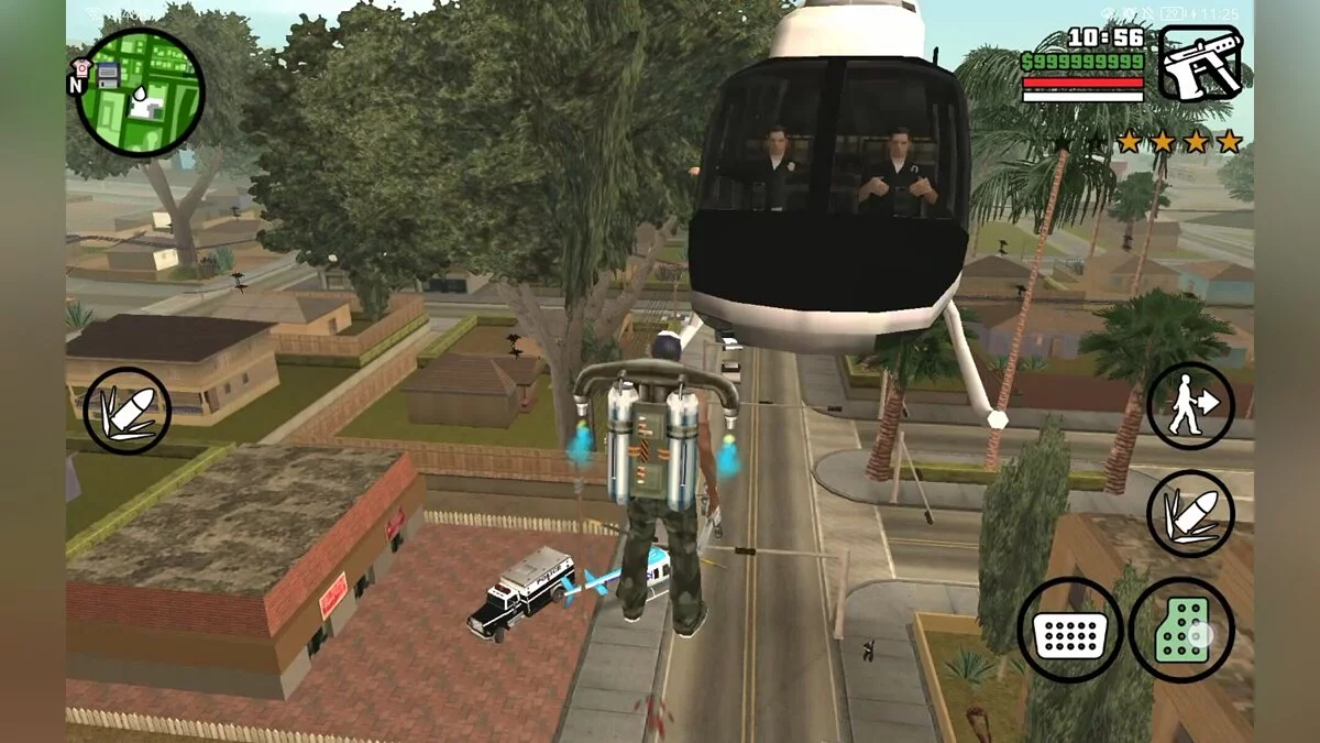 Пилоты в вертолётах / GTA San Andreas (iOS, Android)