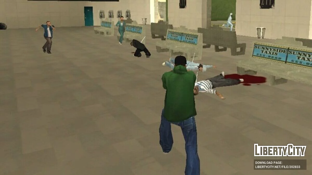Бросок катаны / GTA San Andreas (iOS, Android)