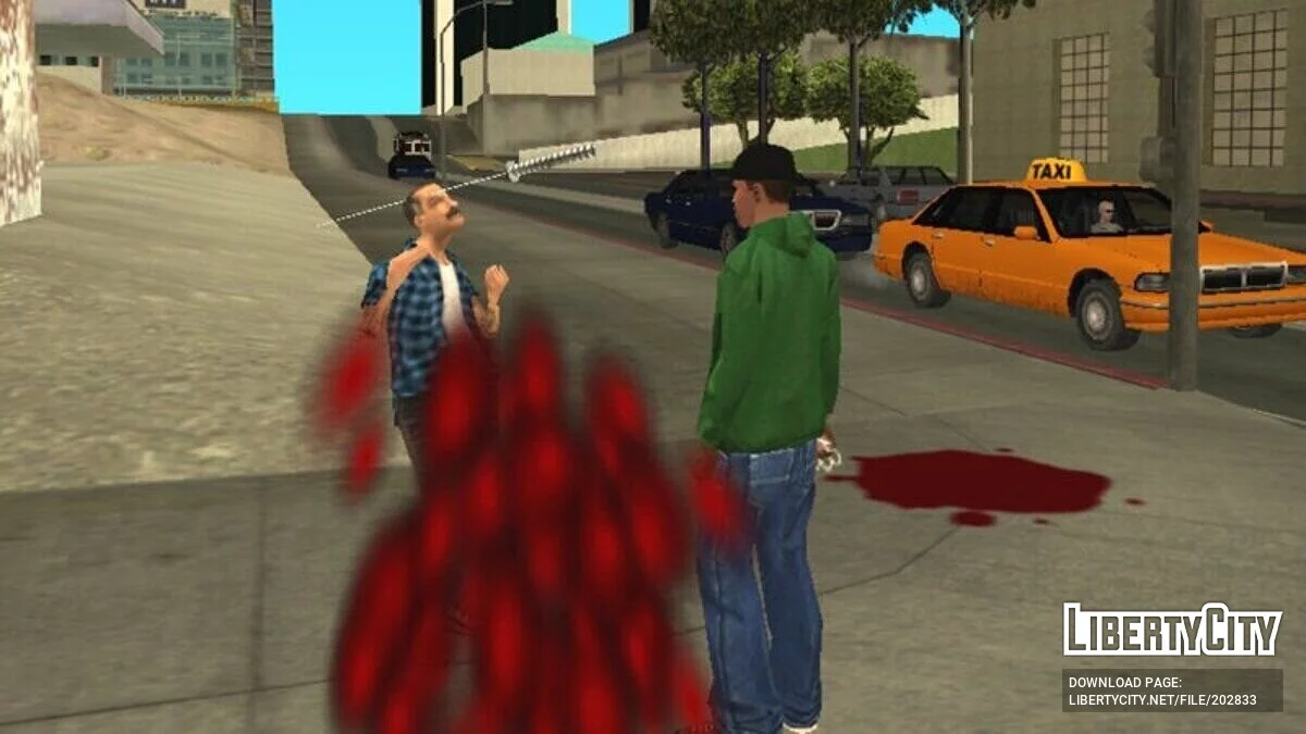 Бросок катаны / GTA San Andreas (iOS, Android)