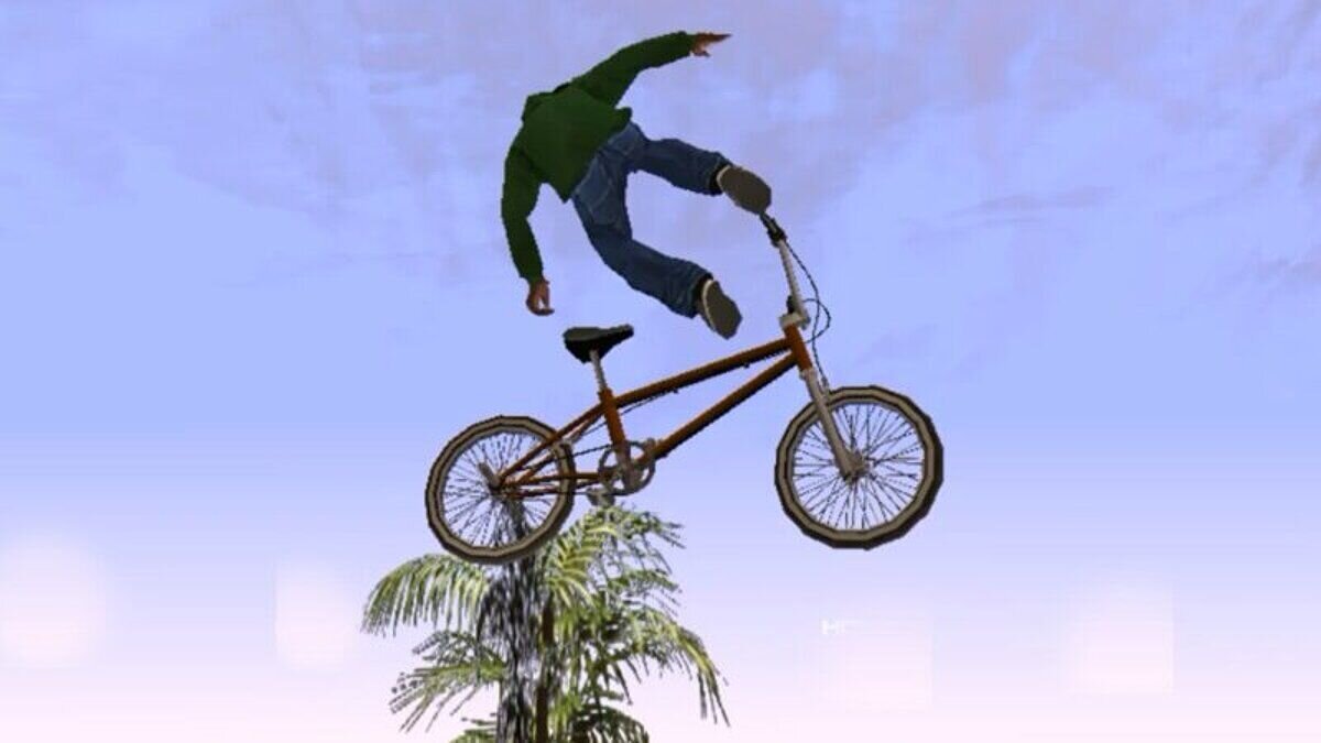 Скачать Делать трюки на BMX для GTA San Andreas (iOS, Android)