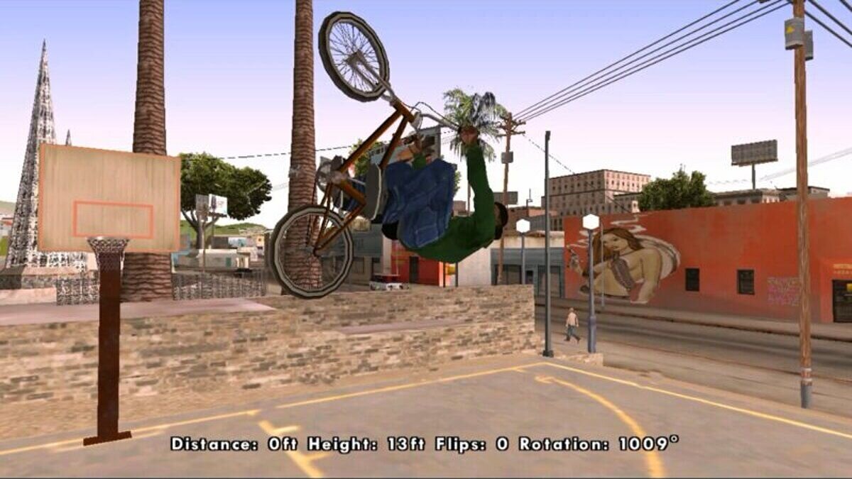 Скачать Делать трюки на BMX для GTA San Andreas (iOS, Android)