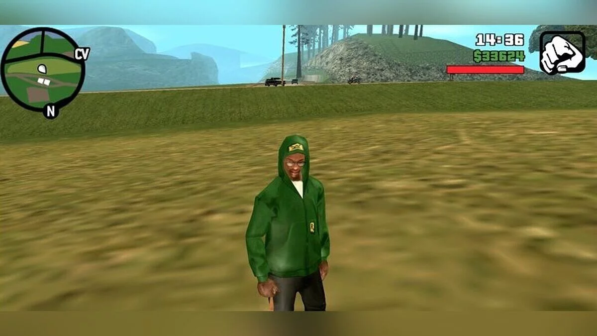 Курить сигареты / GTA San Andreas (iOS, Android)