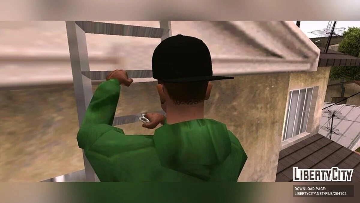 Лазить по драбине / GTA San Andreas (iOS, Android)