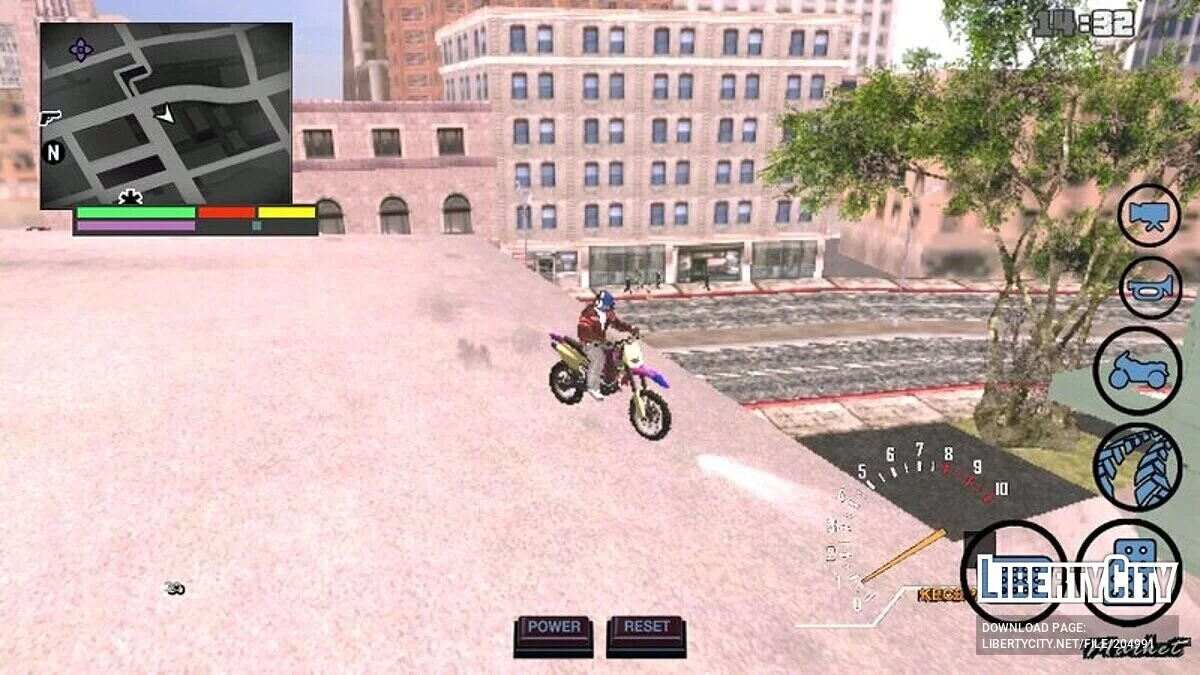 Парашют для байка / GTA San Andreas (iOS, Android)