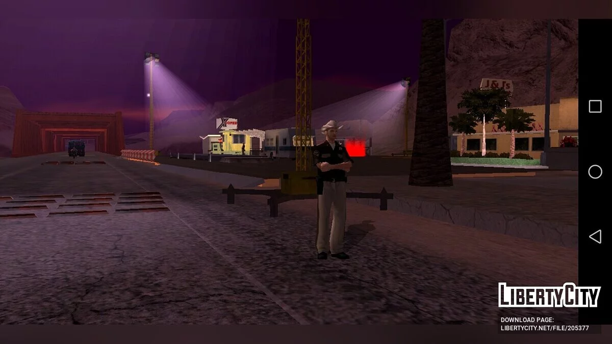 Пункт контрольного взвешивания грузовиков / GTA San Andreas (iOS, Android)