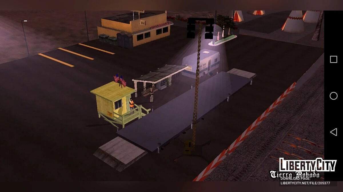 Пункт контрольного взвешивания грузовиков / GTA San Andreas (iOS, Android)