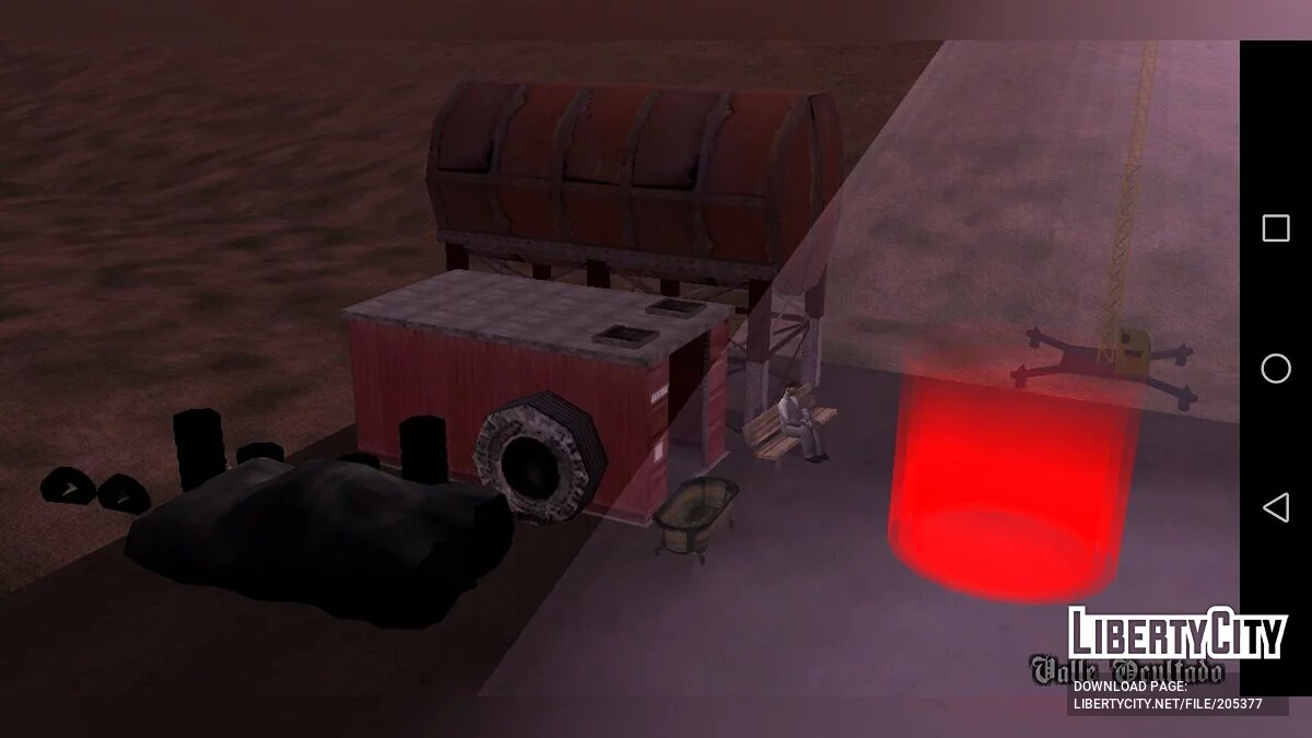Пункт контрольного взвешивания грузовиков / GTA San Andreas (iOS, Android)