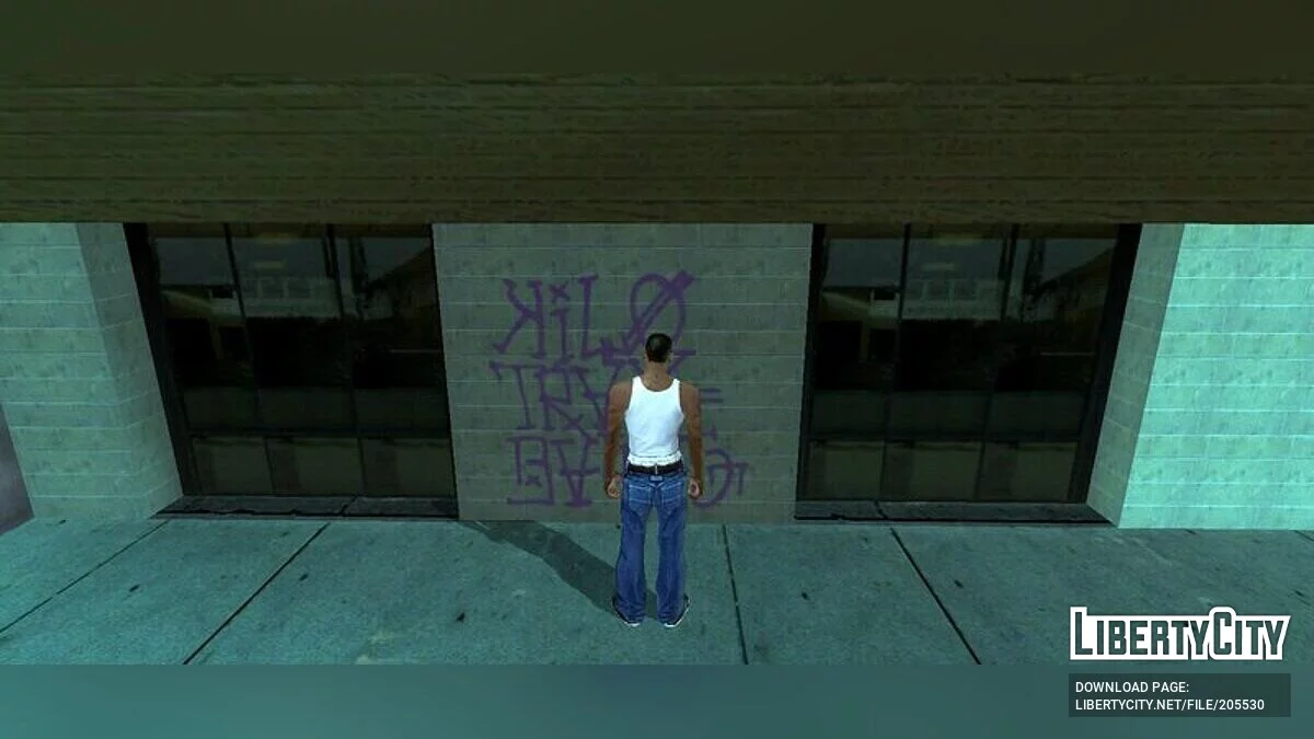 Телепортация к граффити / GTA San Andreas (iOS, Android)
