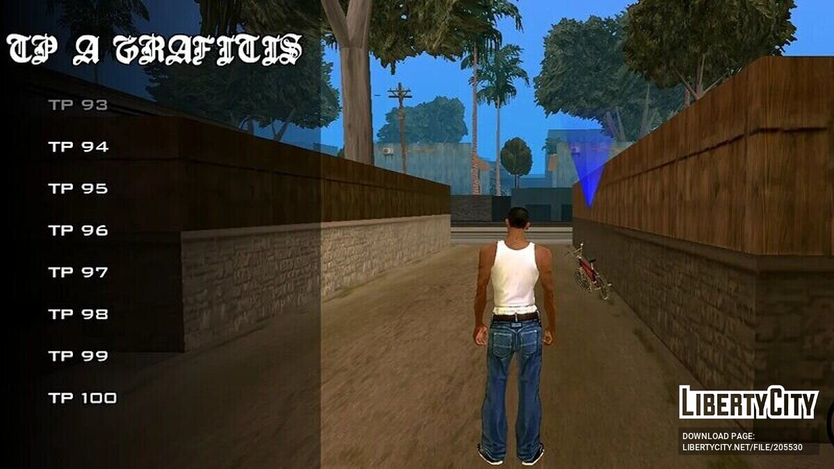 Скачать Телепортация к граффити для GTA San Andreas (iOS, Android)