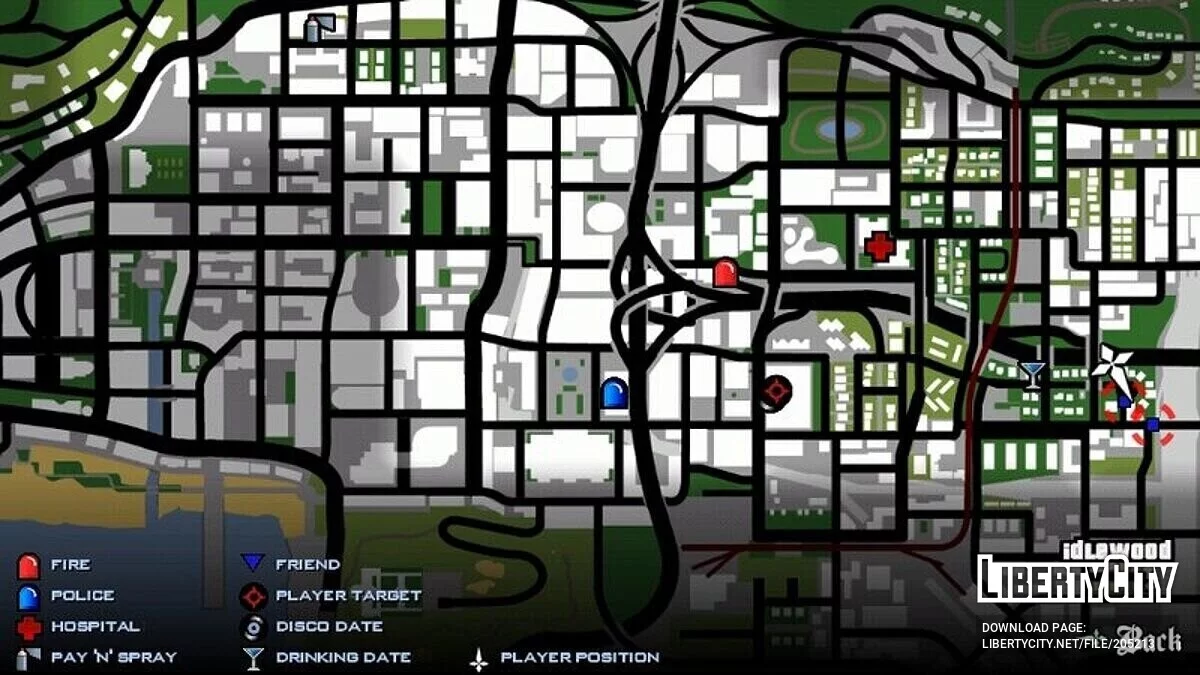 Вызов водителя / GTA San Andreas (iOS, Android)