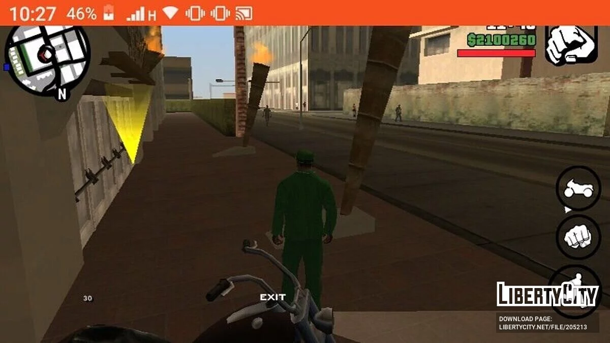 Вызов водителя / GTA San Andreas (iOS, Android)