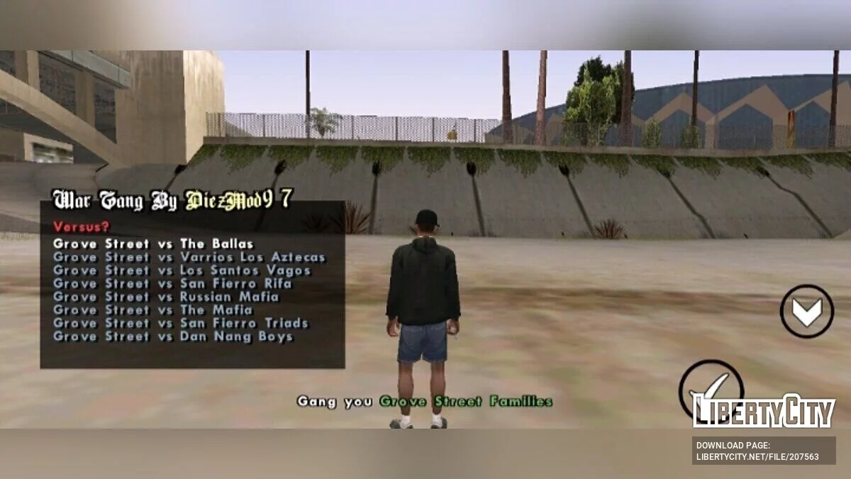 Война банд: 14 на 14 / GTA San Andreas (iOS, Android)