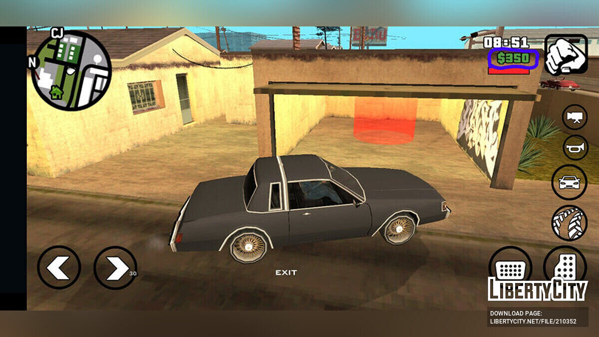 Файлы для GTA San Andreas (iOS, Android): машины, моды, скины