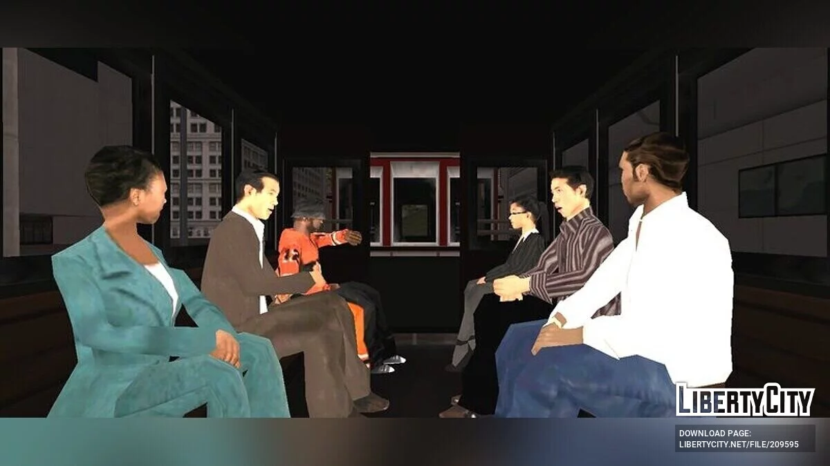 Реалистичный трамвай / GTA San Andreas (iOS, Android)