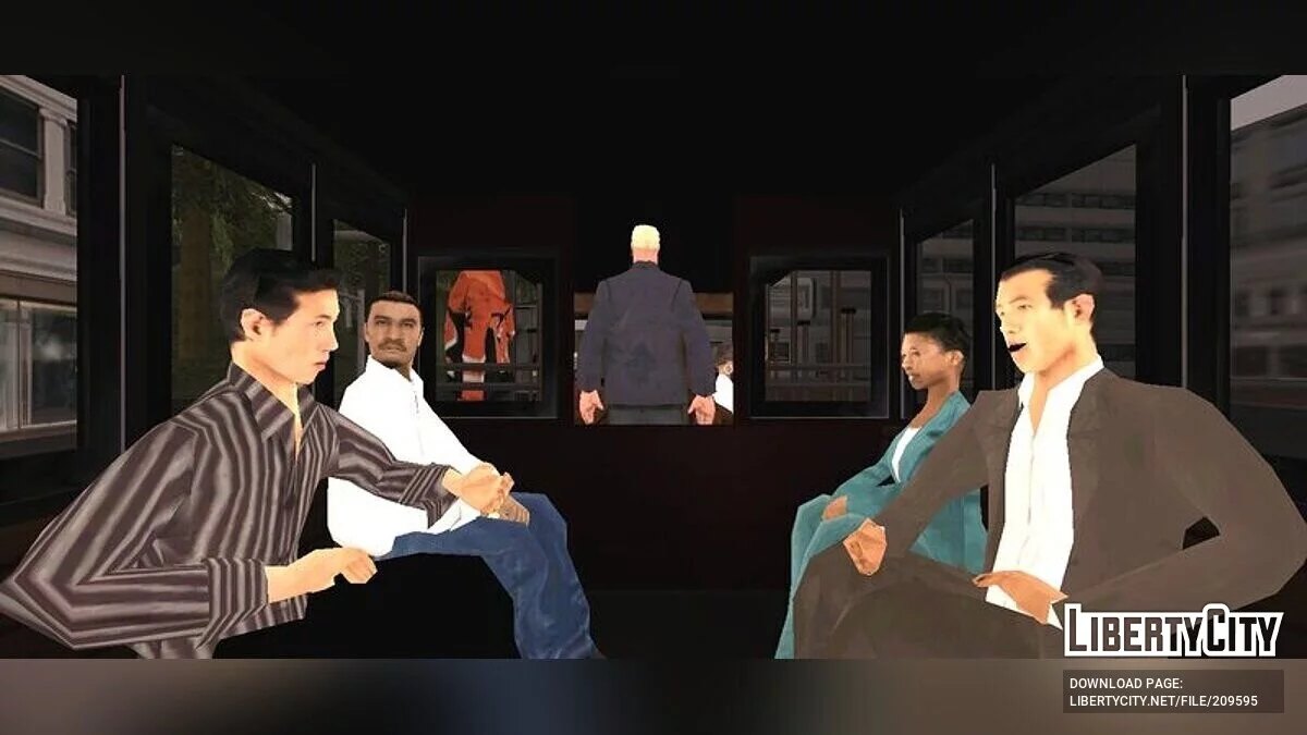 Реалистичный трамвай / GTA San Andreas (iOS, Android)
