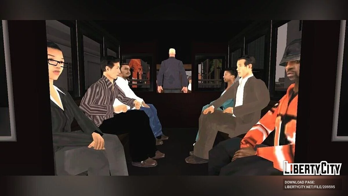 Реалистичный трамвай / GTA San Andreas (iOS, Android)
