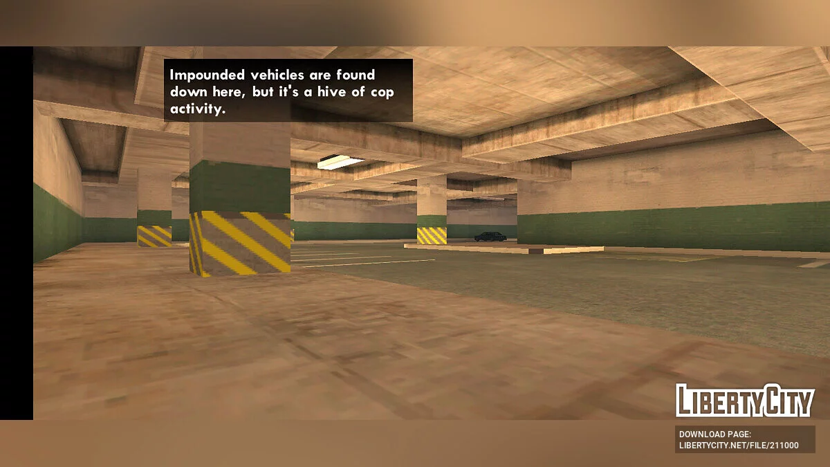 Impounded - Бета миссия / GTA San Andreas (iOS, Android)