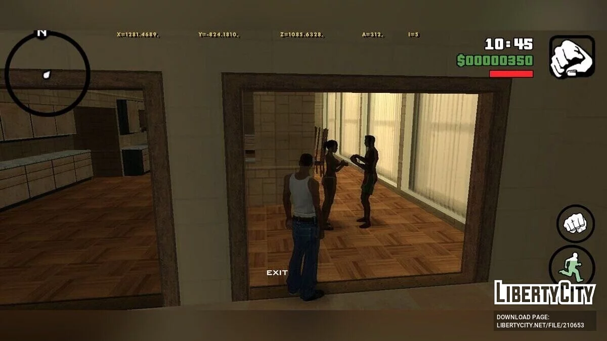 Оживлённый особняк Мэдд Догга / GTA San Andreas (iOS, Android)