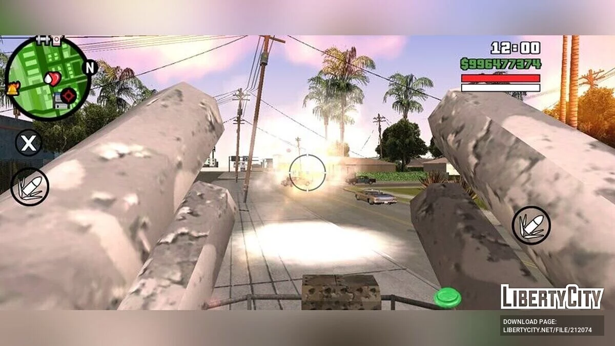 Спавн ПВО / GTA San Andreas (iOS, Android)