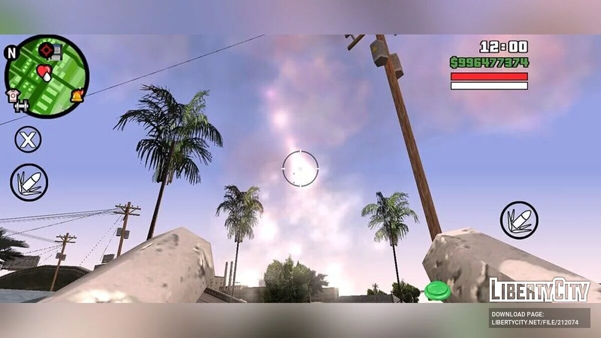 Спавн ПВО / GTA San Andreas (iOS, Android)