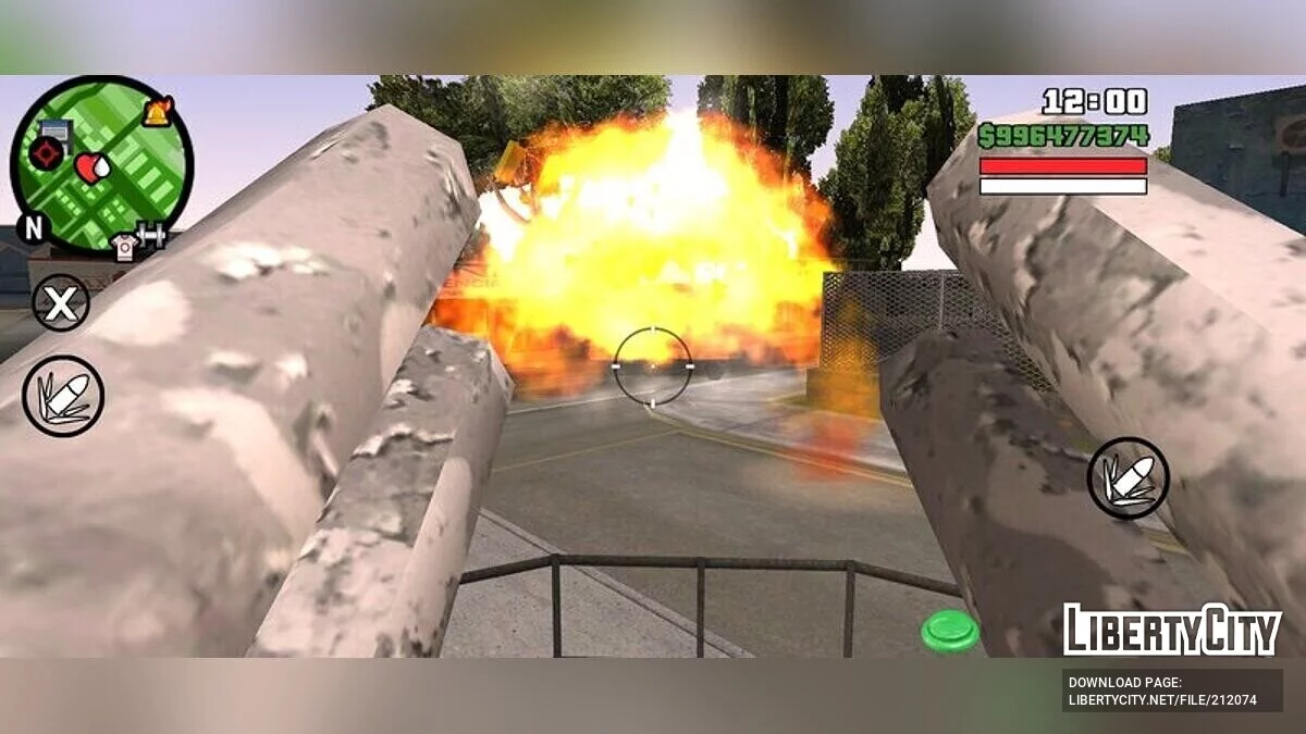 Спавн ПВО / GTA San Andreas (iOS, Android)