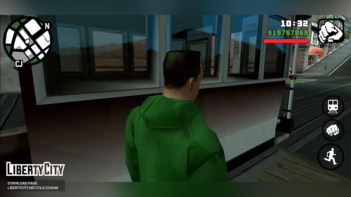 Угон трамвая / GTA San Andreas (iOS, Android)