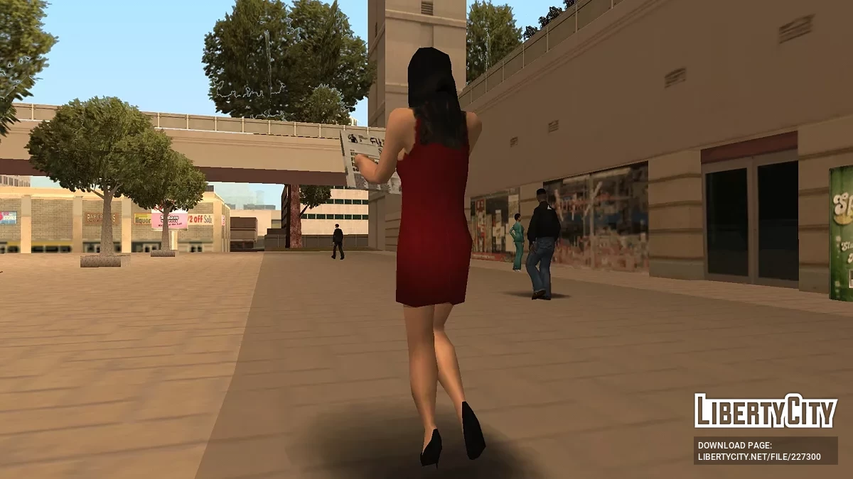Занятые пешеходы (Mobile) / GTA San Andreas (iOS, Android)