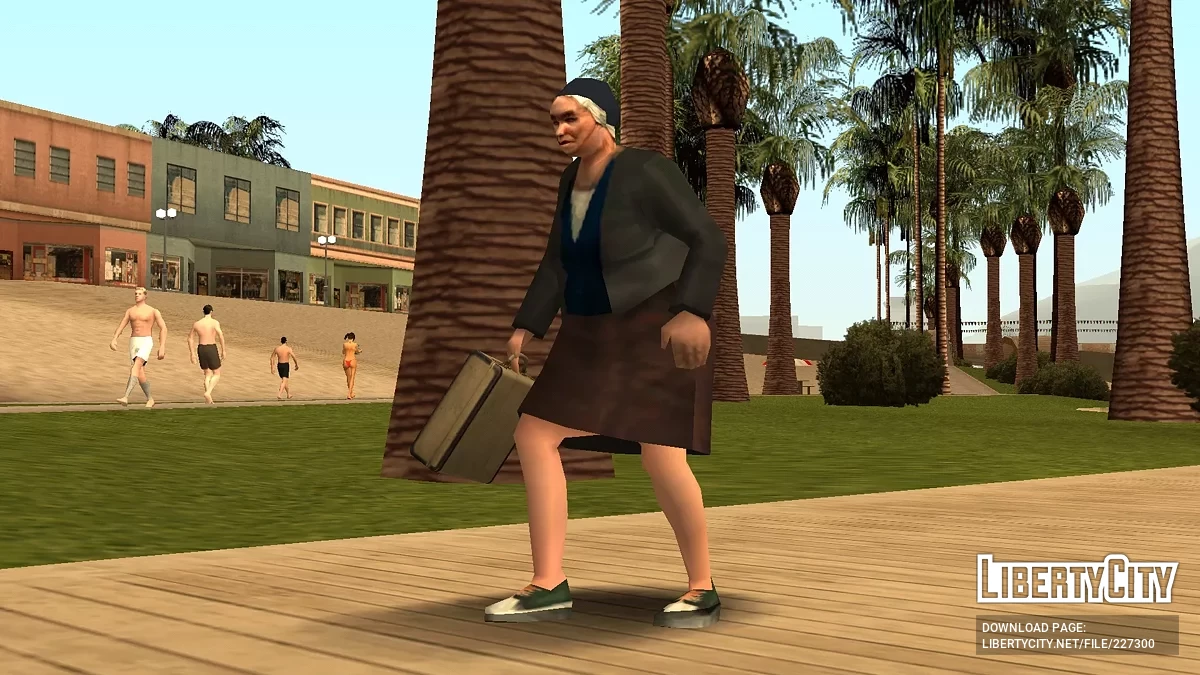 Занятые пешеходы (Mobile) / GTA San Andreas (iOS, Android)