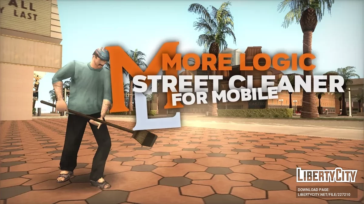 Моды для уборщика улиц на мобильных устройствах / GTA San Andreas (iOS, Android)
