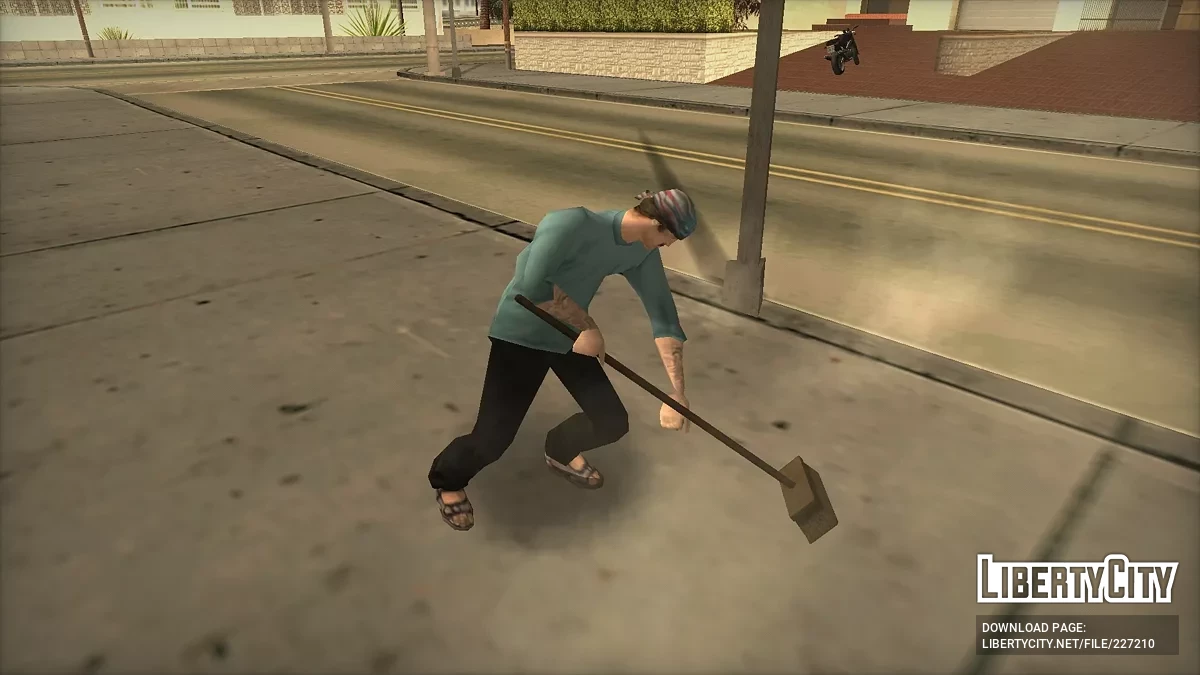 Моды для уборщика улиц на мобильных устройствах / GTA San Andreas (iOS, Android)