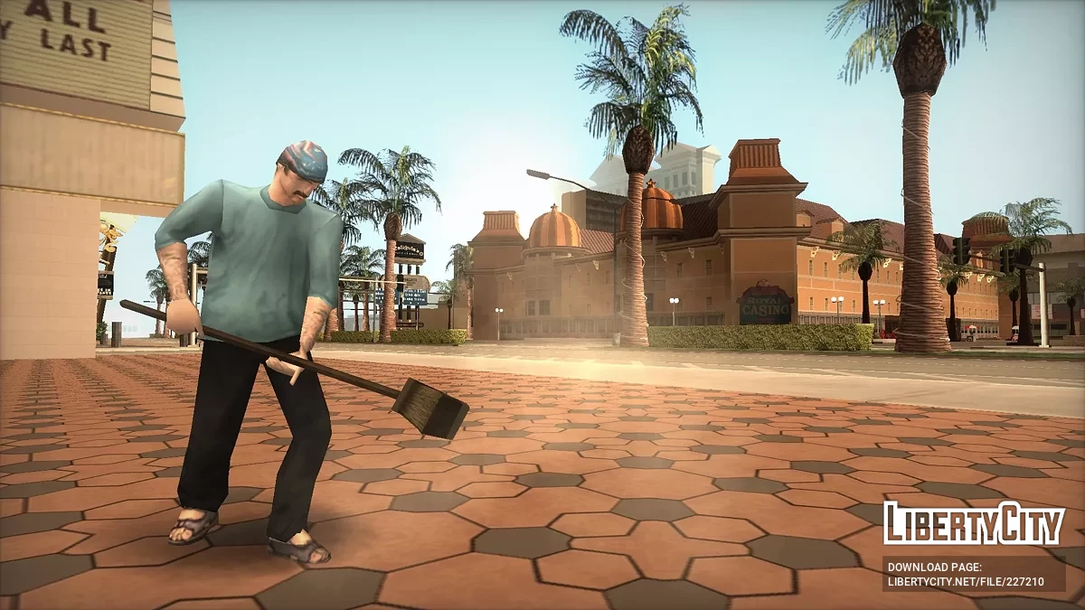 Моды для уборщика улиц на мобильных устройствах / GTA San Andreas (iOS, Android)
