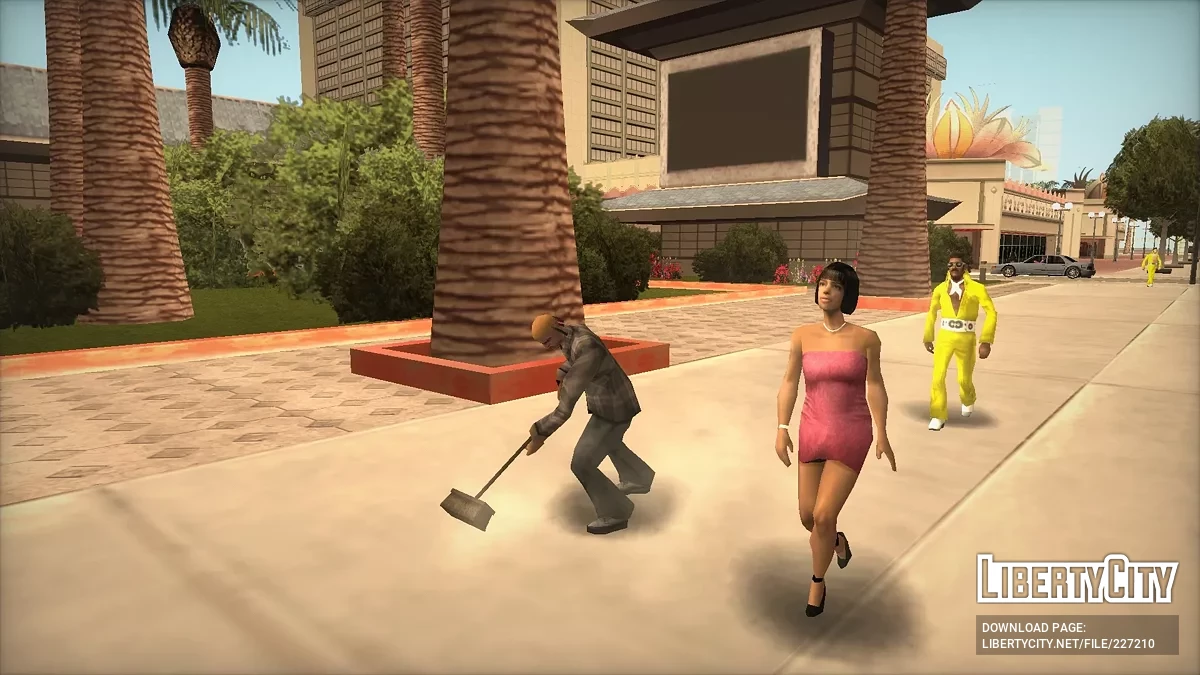 Моды для уборщика улиц на мобильных устройствах / GTA San Andreas (iOS, Android)