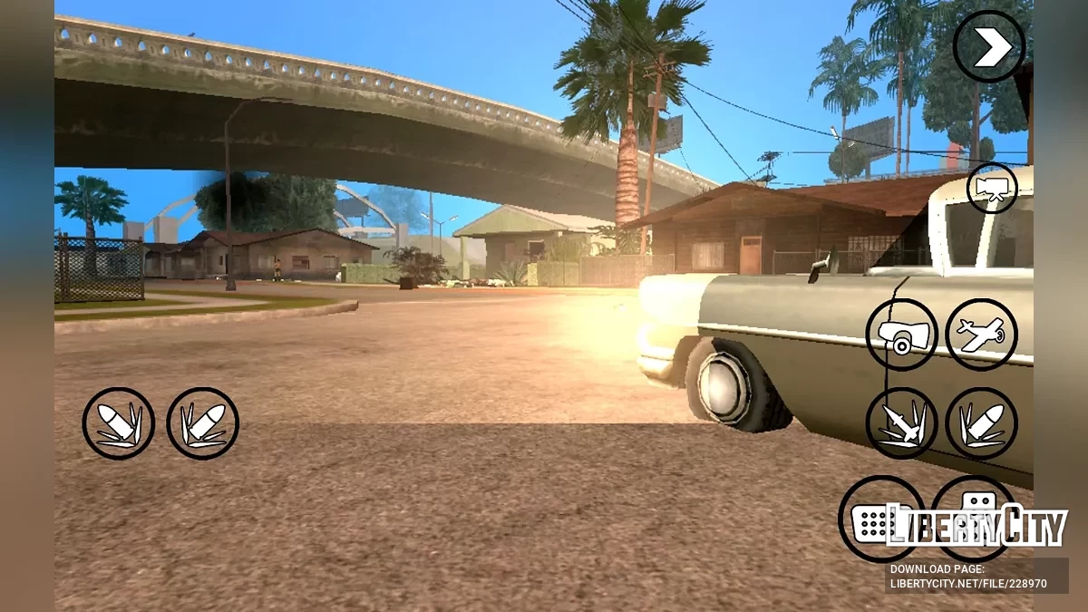 Летающая машина Торнадо / GTA San Andreas (iOS, Android)