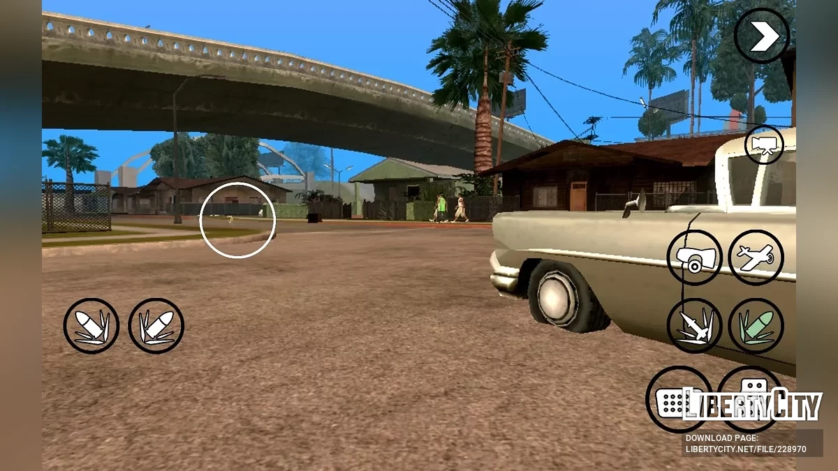 Летающая машина Торнадо / GTA San Andreas (iOS, Android)