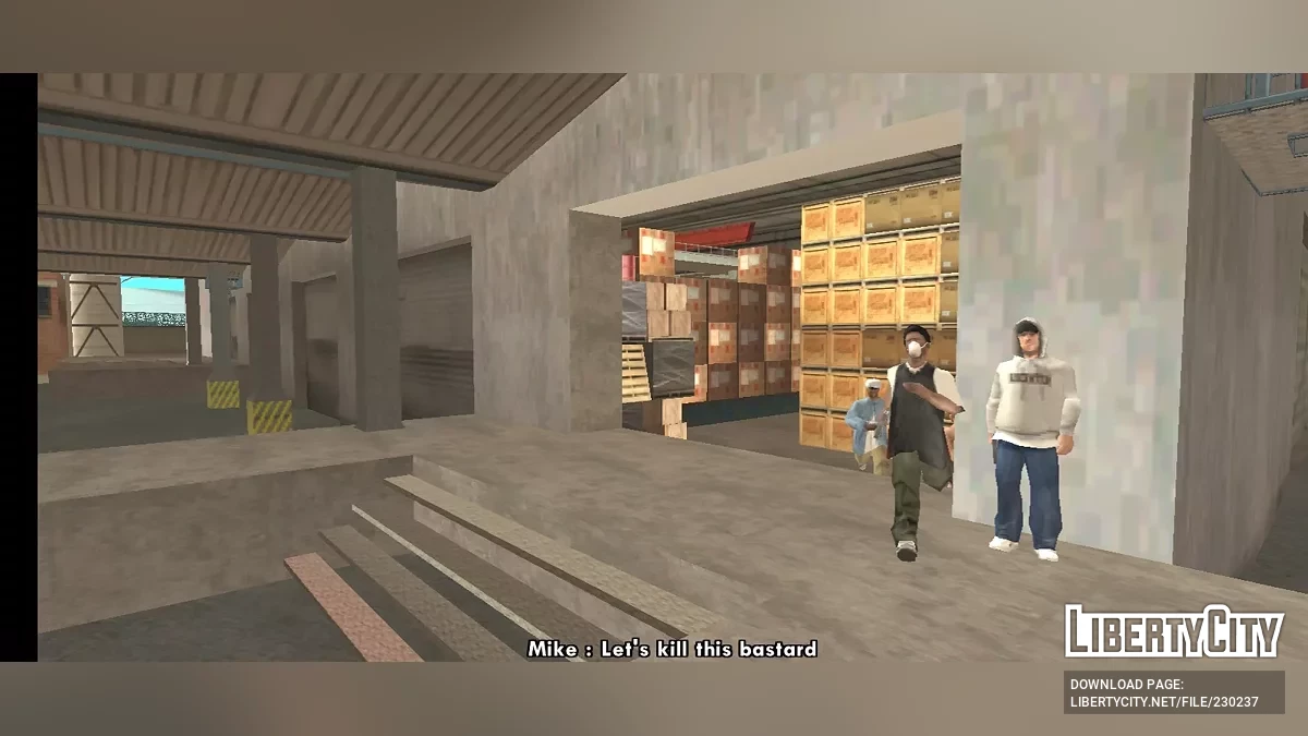 Предупреждение CJ (CLEO Миссия) / GTA San Andreas (iOS, Android)