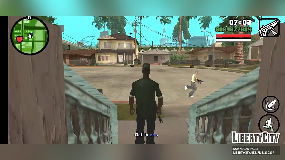 Предупреждение CJ (CLEO Миссия) / GTA San Andreas (iOS, Android)
