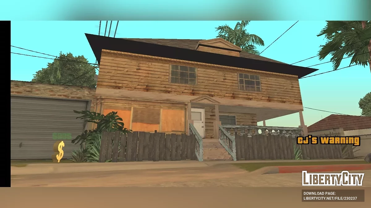 Предупреждение CJ (CLEO Миссия) / GTA San Andreas (iOS, Android)