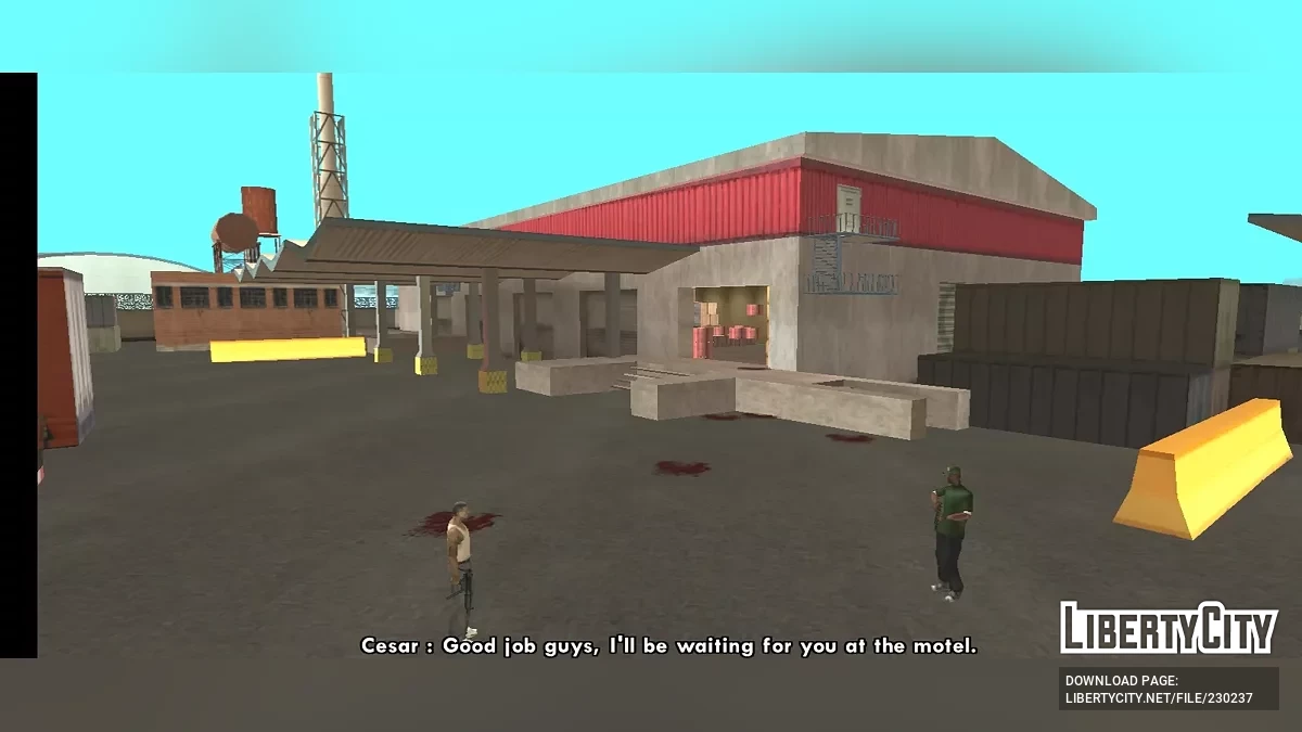 Предупреждение CJ (CLEO Миссия) / GTA San Andreas (iOS, Android)