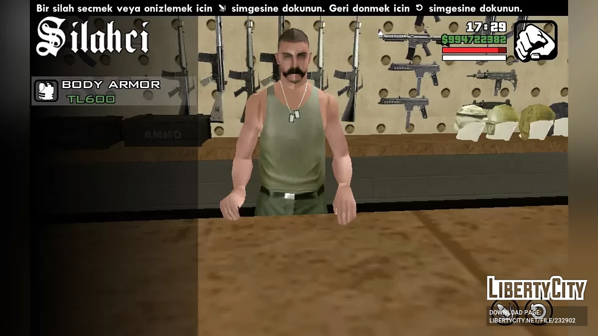 Цены на оружие из реальной жизни / GTA San Andreas (iOS, Android)