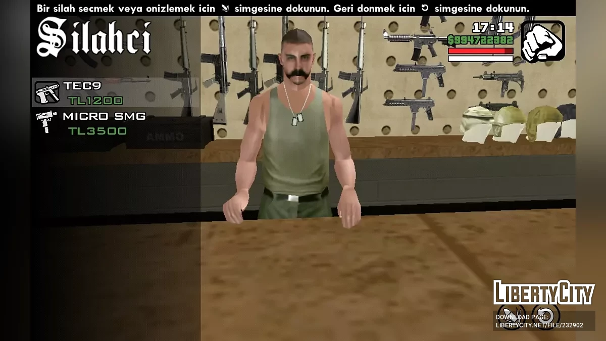 Цены на оружие из реальной жизни / GTA San Andreas (iOS, Android)