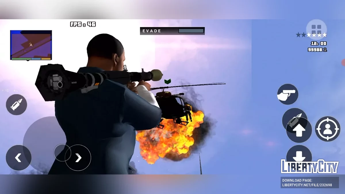 Обновлённый функционал для РПГ / GTA San Andreas (iOS, Android)