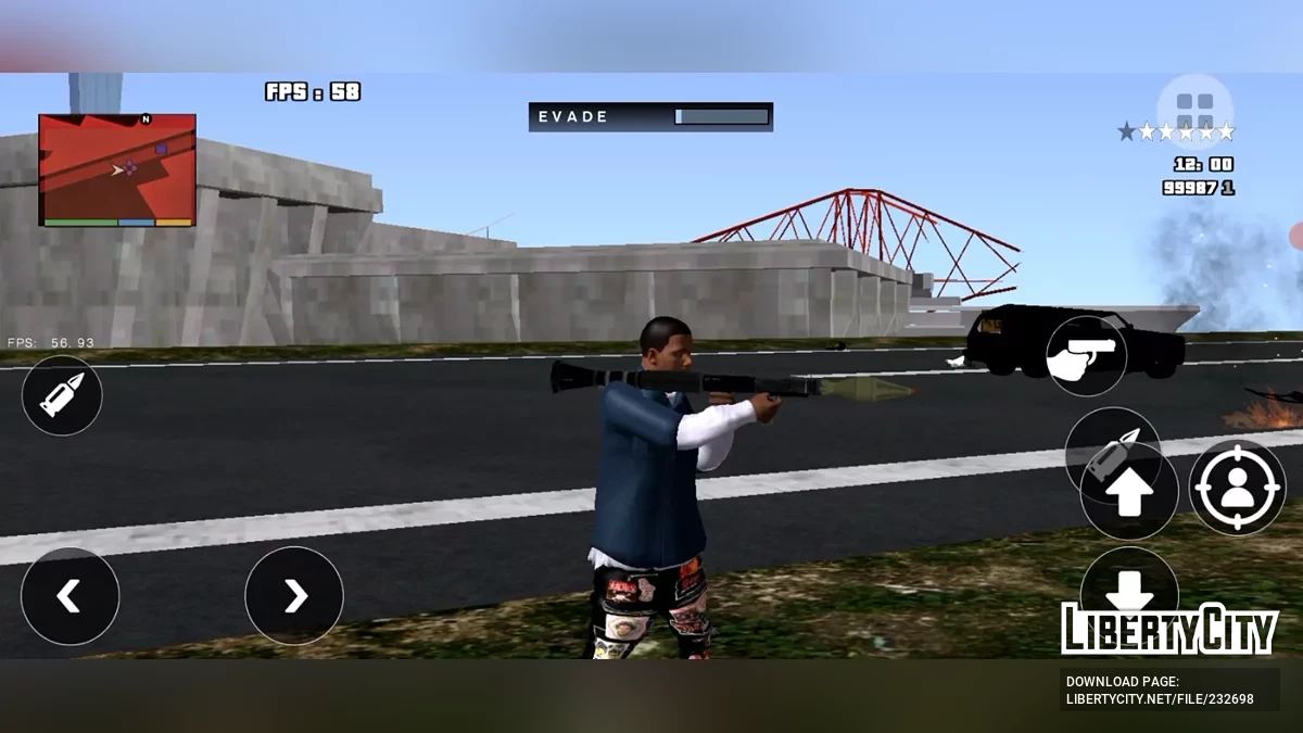 Обновлённый функционал для РПГ / GTA San Andreas (iOS, Android)