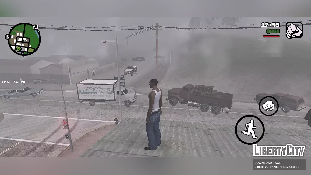 Постапокалиптический спавнер трафика (AML/CLEO) / GTA San Andreas (iOS, Android)