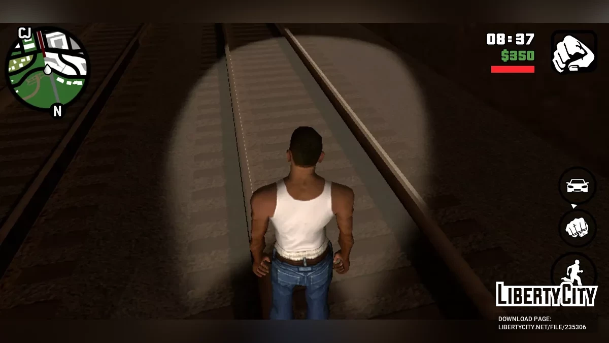 Улучшенные текстуры освещения для автомобилей / GTA San Andreas (iOS, Android)