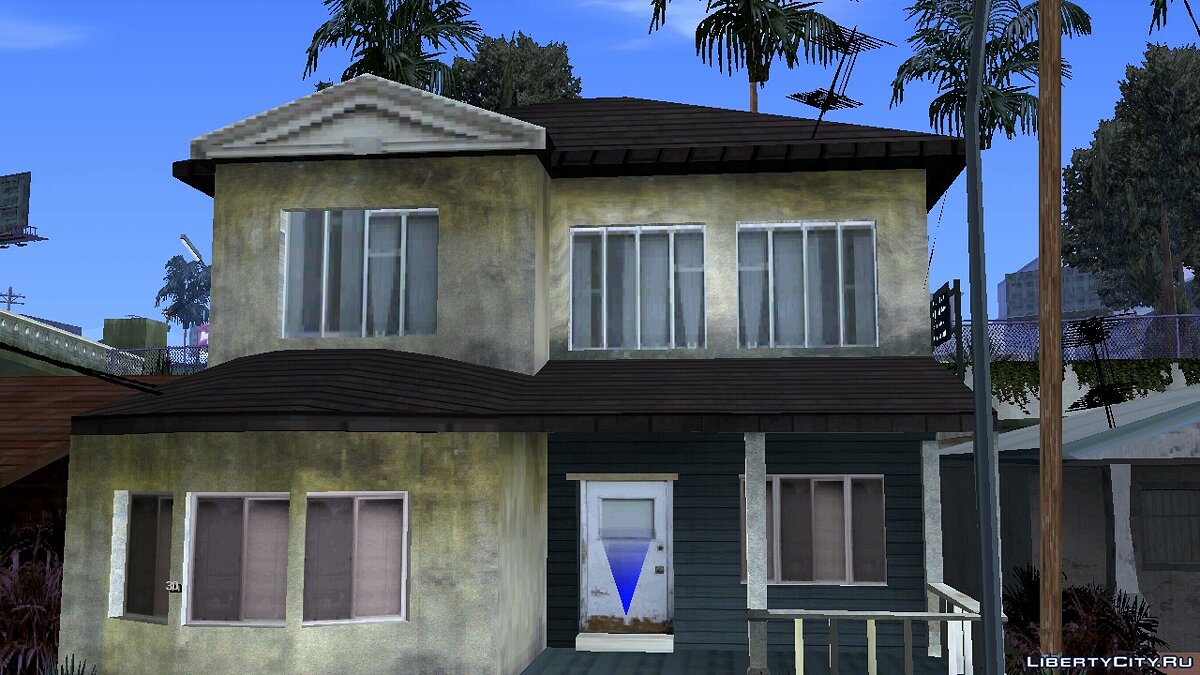 Вход в дом Свита, Ог Лока и Райдера для GTA San Andreas (iOS, Android) - Картинка #1