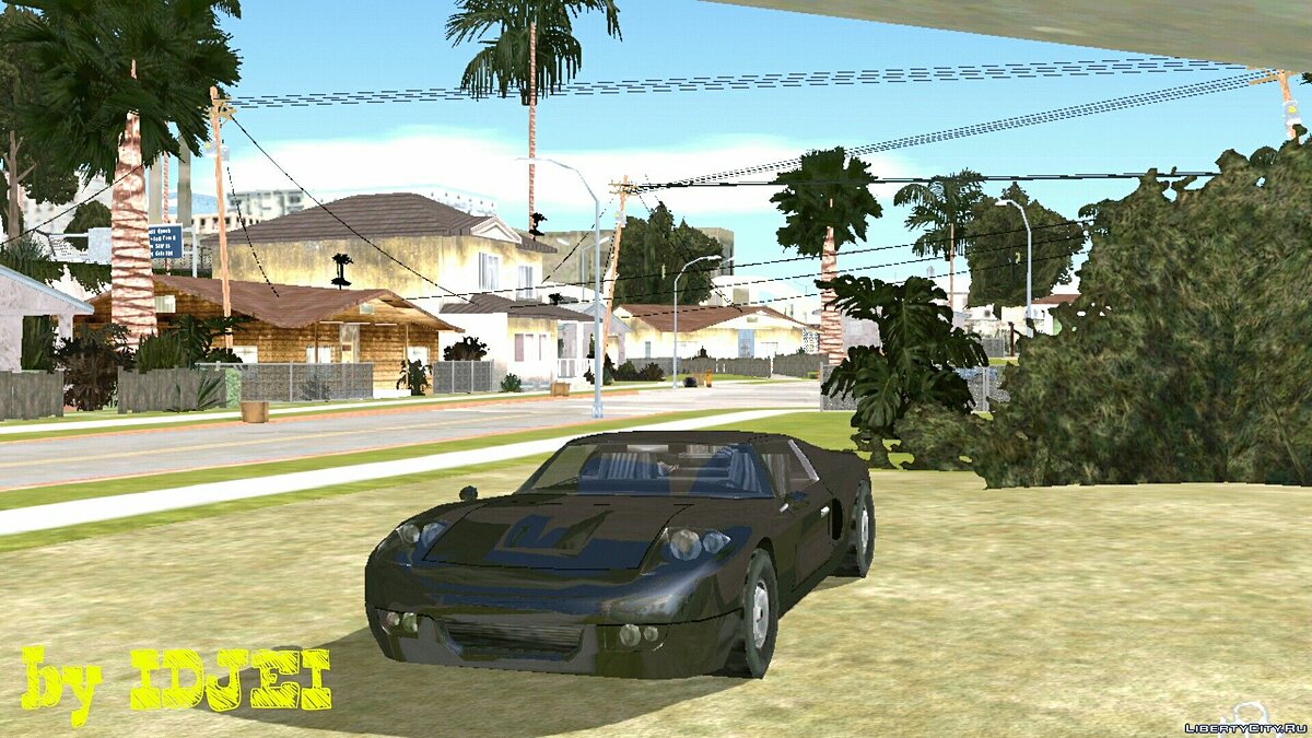 Бронированный Bullet на Grove Street для GTA San Andreas (iOS, Android) - Картинка #1
