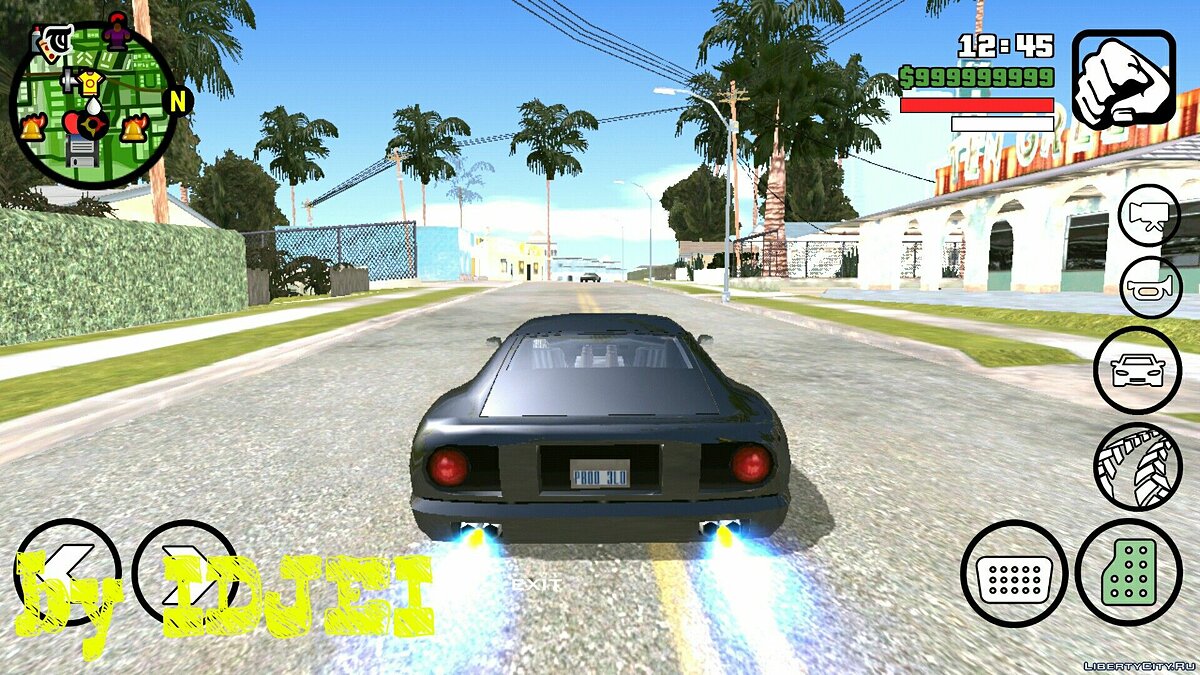 Бронированный Bullet на Grove Street для GTA San Andreas (iOS, Android) - Картинка #4