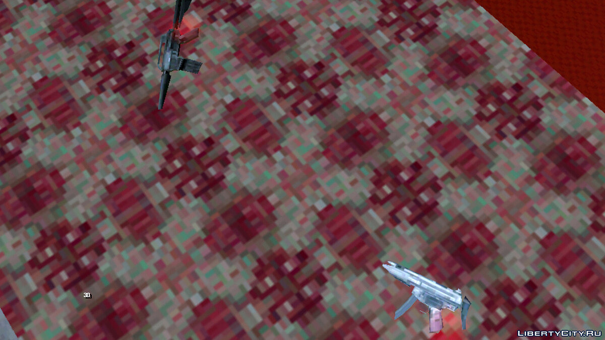 Оружие лежит на земле (Как в GTA 5) для GTA San Andreas (iOS, Android) - Картинка #3