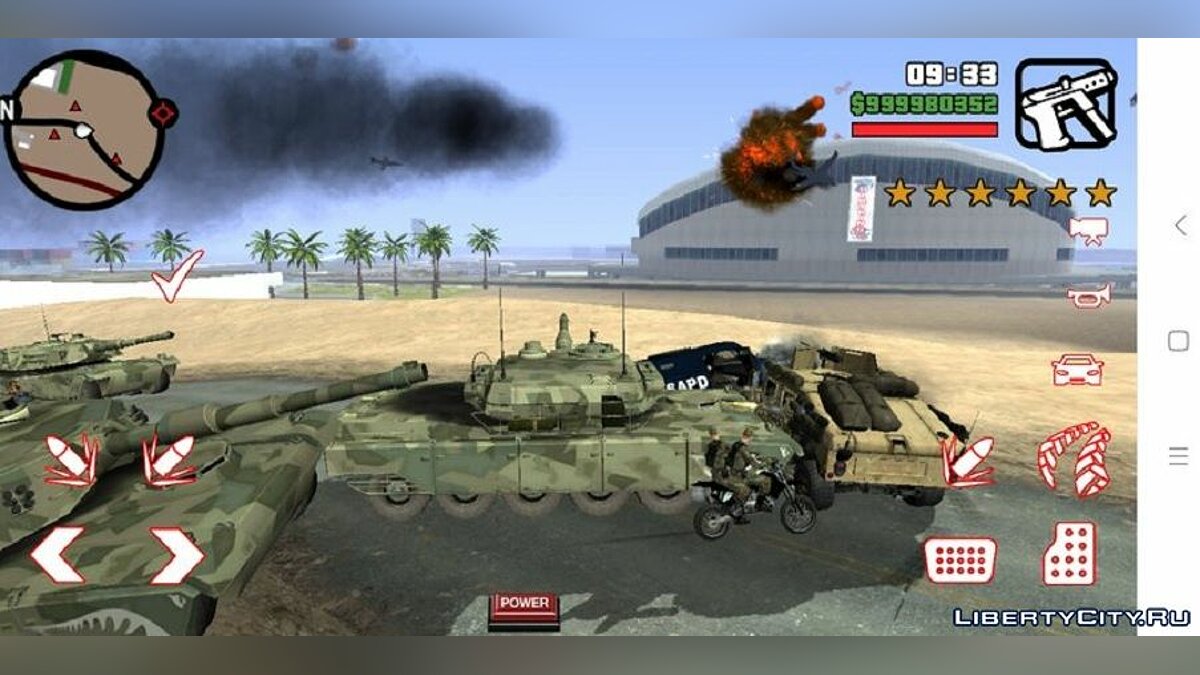 Экстримальные копы для GTA San Andreas (iOS, Android) - Картинка #6
